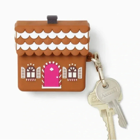 Kate Spade Gingerbread House AirPods Case - Picture 2 of 2